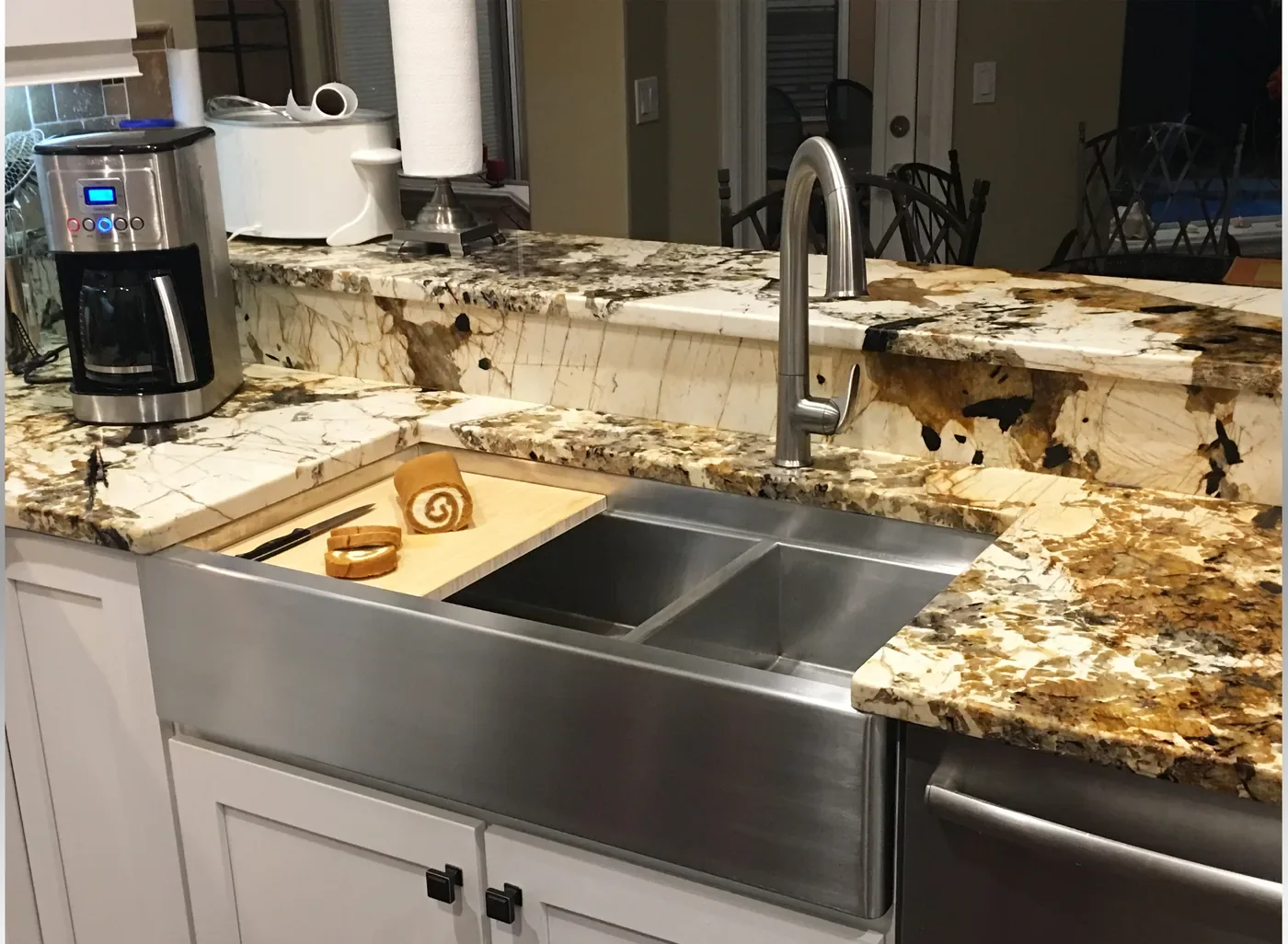 Kitchen Sink Overflow in an El Cajon home