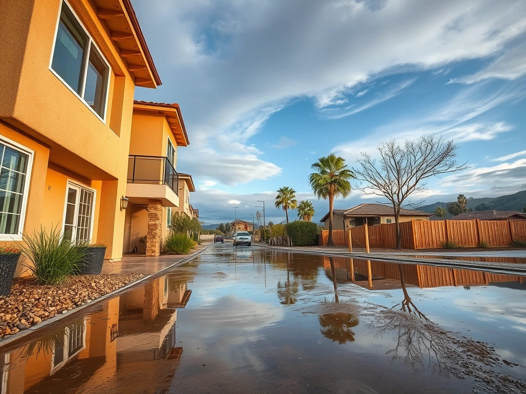 El Cajon California Flood Restoration